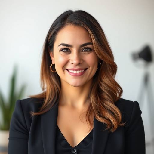 Foto de Psicóloga Carolina Santos, especialista em linguagem corporal.